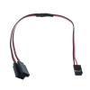 2pcs RC Boat Model ESC Extension Cable 150/300/ 500mm RC Servo Y Extension Cord Cable Lead Wire for Rc Boat/Airplane(200MM) view 1