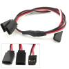 2pcs RC Boat Model ESC Extension Cable 150/300/ 500mm RC Servo Y Extension Cord Cable Lead Wire for Rc Boat/Airplane(200MM) view 2