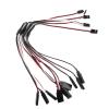 2pcs RC Boat Model ESC Extension Cable 150/300/ 500mm RC Servo Y Extension Cord Cable Lead Wire for Rc Boat/Airplane(200MM) view 3