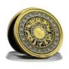 12pcs/Set Twelve Constellation Commemorative Coins Lucky Challenge Commemorative Badge with Plastic Case Metal Relief Crafts view 3