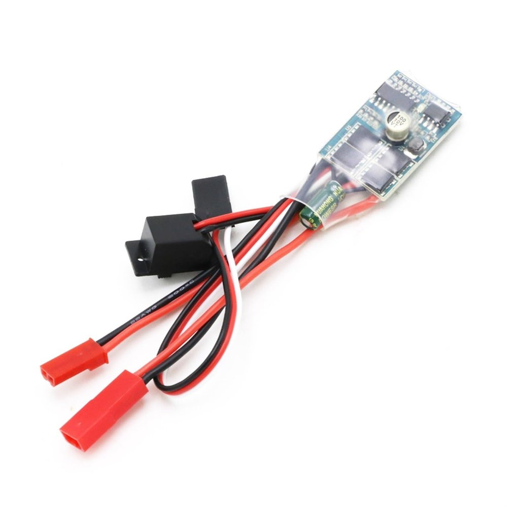 1 PC RC Boat Brake 30A Brushed ESC Two Way Motor Speed Controller for 116/18/24 RC Car Boat(with Brake)