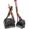 80A 150A Two-Way Brushless ESC Electric Speed Controller 2-6S with BEC Waterproof ESC for 1/8 1/10 RC Truck Off-Road Car(80A 2-3S) view 2