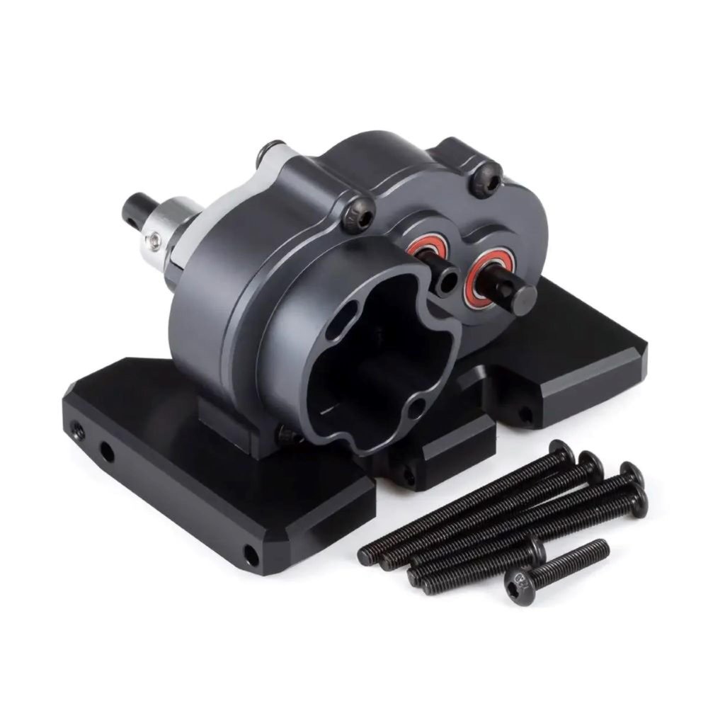 Aluminium OD-3 Overdrive Transmission DLX LCG Trans OD-3 Transmission for 1/10 LCG Chassis SCX10 III Pro Capra RC Crawler Upgrade Parts