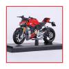 1:18 Model Bike for:Ducati Super Naked V4 S Red Diecast Gift Collection view 1