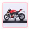 1:18 Model Bike for:Ducati Super Naked V4 S Red Diecast Gift Collection view 3