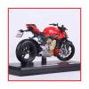 1:18 Model Bike for:Ducati Super Naked V4 S Red Diecast Gift Collection view 4