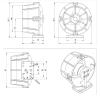 1PC Propeller Power Train Kit Underwater Motor Thruster ROV-560KV-3KG CW CCW for RC Boat(Positive Propeller) view 4