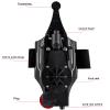 HNCSFW Spider Silk Launcher for Kids,Web Shooters- USB Type c Charging, Launch Distance 8ft - Can Grab Small Objects-Variety of Play Modes ((Black Two)) view 3