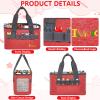 IBVIVIC Carrying Case Compatible with Tonies Box, Storage Bag for Toniebox Starter Set, Home and Outdoor Carrying Case Organizer for Figurine Characters, Red view 3