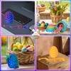 3D Printed Dragon Egg Toy (4 Pack) - Surprise Mystery Inside, Articulated Crystal Dragon, Fidget Sensory Toy for Kids Birthday Surprise & Desk Decor view 3