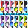 Oleitodh 96 Pack Kids Sunglasses Party Favors 12 Colors, Kid's Neon Sunglasses Bulk, Childrens Sun Glasses Boys Girls Pack for Goody Bag Fillers Summer Beach Pool Birthday Party Supplies view 2