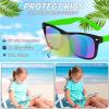Oleitodh 96 Pack Kids Sunglasses Party Favors 12 Colors, Kid's Neon Sunglasses Bulk, Childrens Sun Glasses Boys Girls Pack for Goody Bag Fillers Summer Beach Pool Birthday Party Supplies view 4