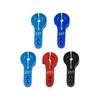 1/10pcs 23T 24T 25T M3 Metal Servo Arm Servo Horn for 1/10 RC Crawler Car Boat Truck Buggy Futaba HSP Wltoys Axial SCX10 Parts(Black) view 2