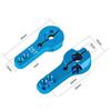 1/10pcs 23T 24T 25T M3 Metal Servo Arm Servo Horn for 1/10 RC Crawler Car Boat Truck Buggy Futaba HSP Wltoys Axial SCX10 Parts(Black) view 3