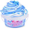Blue Axolotl Butter Slime Kit, with Fun Slime Add Ins, Soft and Stretchy, Non-Sticky, Scented Butter Slime Kit for Kids, Birthday Gifts for Boys & Girls, Classroom Rewards, DIY Stress Relief Toy view 1