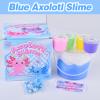 Blue Axolotl Butter Slime Kit, with Fun Slime Add Ins, Soft and Stretchy, Non-Sticky, Scented Butter Slime Kit for Kids, Birthday Gifts for Boys & Girls, Classroom Rewards, DIY Stress Relief Toy view 2