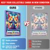 1000 Trading Cards Sleeves Top Loads, 3"X4" Baseball Card Protectors Hard Plastic, Toploads Binder Penny Sleeves for Sports Football Game (500 Hard Loads + 500 Soft Sleeves) view 4