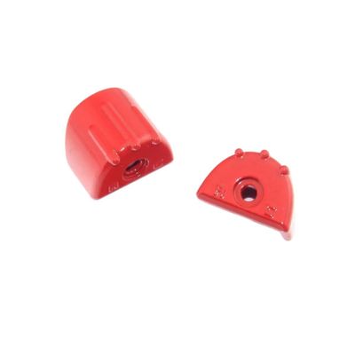 StiNGZjdM Anti-Wear Metal Zinc Cap Shock Absorber Protective Cover for 1/8 1/10 Truck Buggy RC Car for HSP for HPI for Traxxas for Axial for Tamiya(Red)