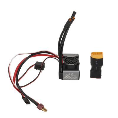 2S?3S 60A Brushl Esc Electronic Speed Controller with Prog Card for 1/10 RC Car for Winning Combination This Esc and It for Racing