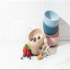 Sperric Silicone Baby Feeding Set - Infant Suction Bowls with Lids and Spoons | BPA Free Toddler Self Feeding Utensils for 0-6 Months, Tan view 4