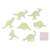Johntoy Glow in the Dark 3D Wall Dino's, 7dlg. view 1