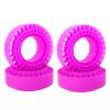 for Trx4 for Scx10 for Capra Tf2 Gen8 1/10 RC Crawler Rigs 4pcs Silicone Rubber Insert Foam for Fit 118-122mm (4.75" OD) 1.9" Wheel Tires RC Car Repair Kit(Pink) view 1