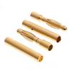 Gold Plated Banana Connectors 50 Pairs 2.0mm Male Female view 2