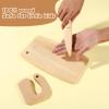 IHFAIO Kids Knife Set for Real Cooking, 8 PCs Kids Cooking Sets for Little Chef, Nature Wood Utensil view 3