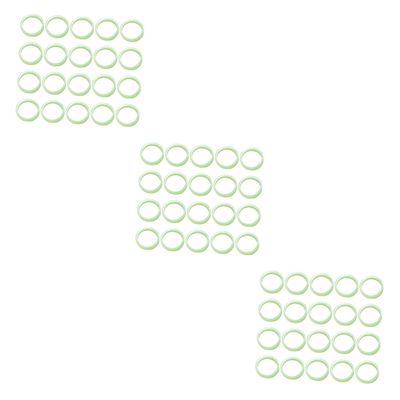 GLSTOY 300pcs Luminous Finger Rings for Parties Bright Green Dark Decoration Lightweight Party Supplies for Friends Family Celebrations