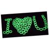 GLSTOY 300pcs Luminous Finger Rings for Parties Bright Green Dark Decoration Lightweight Party Supplies for Friends Family Celebrations view 2