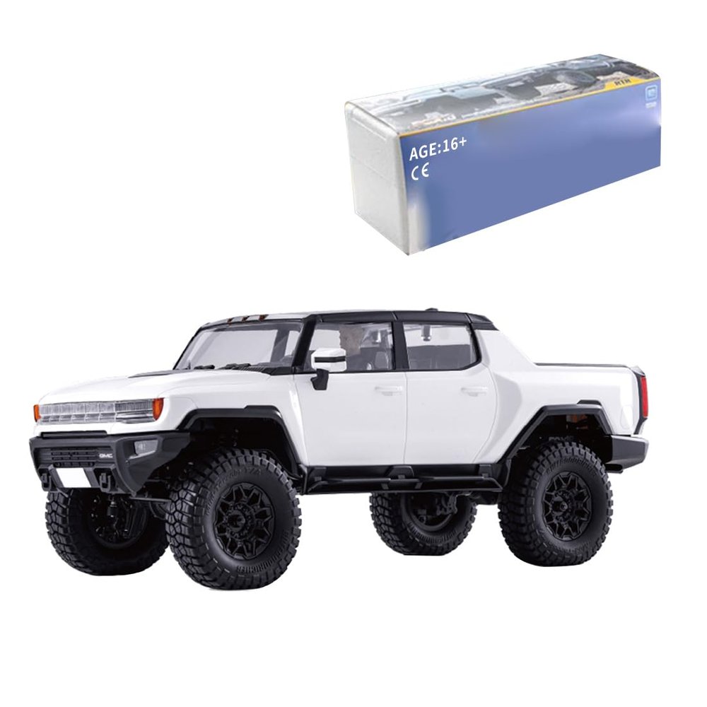 BrickCraftWorks 1/18 FCX18 2.4G Remote Control Electric Brushed Climbing Off-Road Vehicle Model EV Shell Two-Speed Transmission, RC Pickup Truck Toy for Adults (RTR Version)