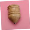 GARVALON Educational Wooden Gyro Toy Kids Top with Elm Wood Enhance Cognition Birthday view 4