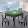 2F22E Mahjong Mat, Noise Reduction Non-Slip Mahjong Mat for Table, 32.4 * 32.4 Inch Mahjong Table Mat for Poker, Board Table Mat, Dominoes, Tile,Card Games (Green) view 3