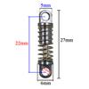 for Wltoys 284131 K969 K979 K989 K999 P929 P939 4pcs Metal Shock Absorber Damper 1/28 RC Car Upgrades Parts(Silver) view 2