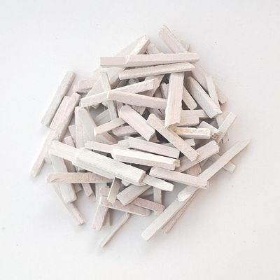 4OUR FAITH Edible Broken Slate Pencils (1000g) - White, Medium, 8*6mm, Unisex, School, Erasable, Writing, Drawing, Sketching, Calligraphy, Journaling, Note Taking, Chalk, Limestone