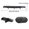 Car Rear Bumper Diffuser Lip Spoiler Compatible with Lexus RC F Base Coupe 2-Door 2015-2018 Rear Diffuser Apron Lip Body Kit Carbon Fiber view 4