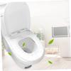 10 Pack of Travel Potty Seat Flushable for Public Restroom White Large Size Non-Woven Comfortable view 4
