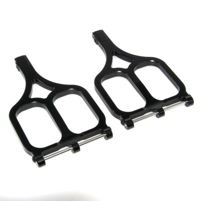 5131R Upper Suspension Arm Compatible with Traxxas 1/10 T-Maxx E-Maxx Upgrade RC Car Upper Aluminum Alloy Part(Black)
