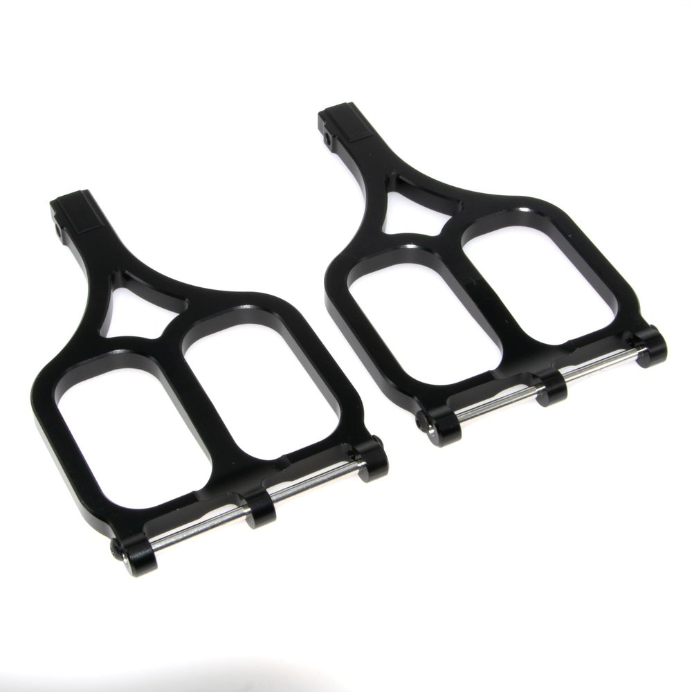 5131R Upper Suspension Arm Compatible with Traxxas 1/10 T-Maxx E-Maxx Upgrade RC Car Upper Aluminum Alloy Part(Black)