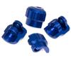 Shock Cap Protector Compatible with Arrma 1/7 1/8 Rc Car Upgrade Aluminum Alloy Shock Absorber Protection Cover Part Replace AR330492(Dark Blue) view 2