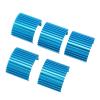 5pcs Brushed Motor Heat Sink, Aluminum Alloy Efficient 2838 2845 Brushless Motor Heat Sink, for Diameter 1.10in Motor view 2