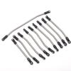 10pcs Stainless Steel Link Rod, Strong Long Service Life, Improve RC Car Performance, Fit for Axial Wraith 90018/90020 1/10 RC Car view 1