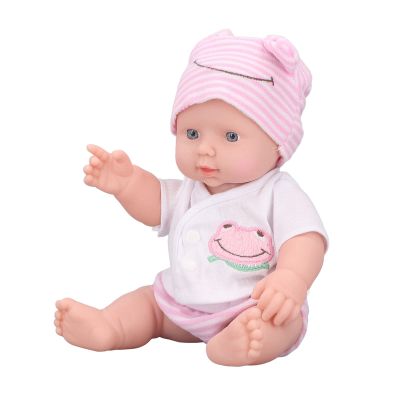 11.8 Doll, Soft Silicone Body Lifelike Newborn Baby Doll with for Kids