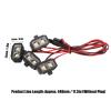 8LED White Light RC LED Headlights Super Bright Night Lighting Support Voltage 5-7.4V with Plastic Shell for 1/10 RC Car view 3