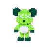3D Building Block Sets - Small Standing Bear Toys for Kids  Green Bear Brick Building Blocks Set - Holiday Present New Year for Kids - Block Sets for Adults & Kids Ages 9 Onwards view 1