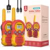 FOREDOM Rechargeable Walkie Talkies for Kids Walkie Talkies Long Range for Boy & Girl Age 3 to 12 Year Old Birthday Toys - 2 Pack view 1