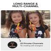 FOREDOM Rechargeable Walkie Talkies for Kids Walkie Talkies Long Range for Boy & Girl Age 3 to 12 Year Old Birthday Toys - 2 Pack view 2