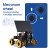 ACEBOTT ESP32 Smart Camera Solar Robot Car, 4WD Omnidirectional Movement Remote Control Car Compatible with Arduino IDE, Electronics Programming Project/STEM Educational/Science Coding Kit for 12+ view 2