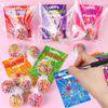 24 Pack Valentines Day Gifts for Kids Classroom Fidget Stress Balls with Valentines Cards Stress Relief Toys Squeeze Ball for Kids Boys Girls School Exchange Cards Gifts Valentines Party Favors Prizes view 4