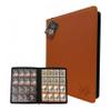 1000+ Pockets Trading Card Binder,16 Pockets Card Ablum Fit for MTG/TCG/Commander/Magic,Premium Card Binder Compatible with Soccer,Baseball,Basketball and Game Card (Orange) view 1